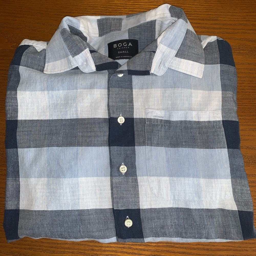 Mens Boga Chicago Button Down Small